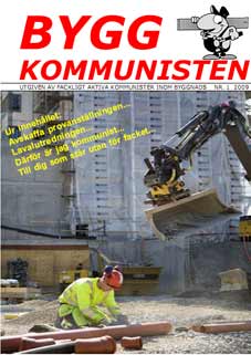 Nummer 1 2009 av Byggkommunisten